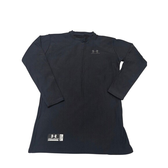Under Armour Tactical Long Sleeve Base Layer Crewneck Navy Women's XL Warm A32 - Picture 10 of 10